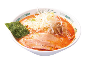 ピリ辛とんこつネギラーメン