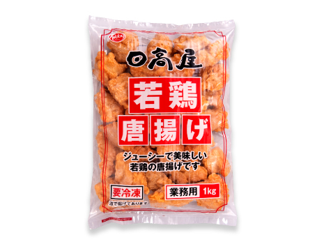 冷凍若鶏の唐揚げ1kg　1160 円(税込)