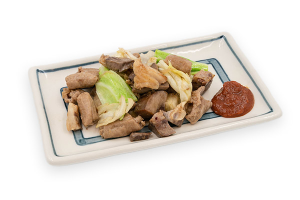 ホルモン炒め 株式会社 ハイデイ日高